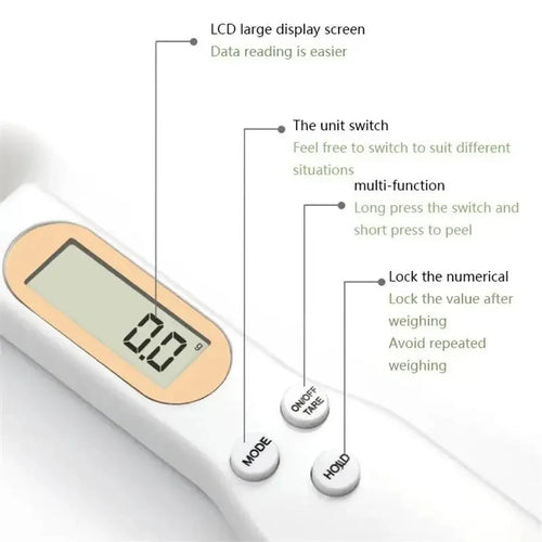 Adjustable Digital Measuring Spoon